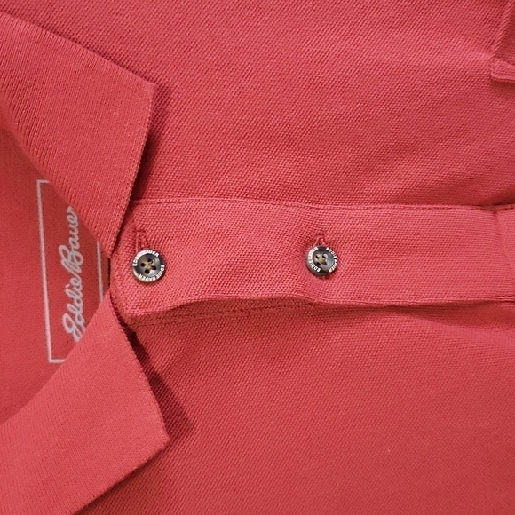 Eddie Bauer Men's Outdoor Polo Shirt Short Sleeve 1/4 Button, Size TXL - Picture 4 of 13